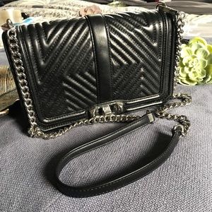 Rebecca Minkoff • Crossbody Quilted Chevron Love
